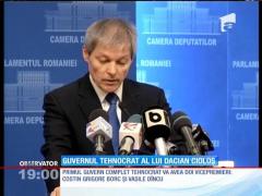 VIDEO! NOUL GUVERN! Dacian Cioloș a anunțat echipa de miniștri tehnocrați!