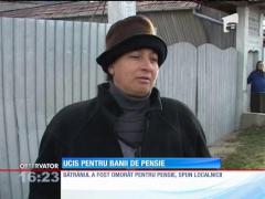 Un bătrân a fost omorât în bătaie, în propria casă, pentru banii de pensie