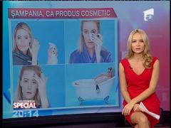 SPECIAL! Masca pe bază de şampanie are un efect instantaneu