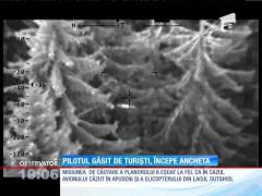 Recuperarea planorului prăbușit, o misiune aproape imposibilă