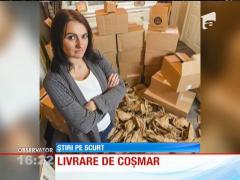 Livrare de coșmar! Ce a găsit o britanică în COLETUL primit la uşă întrece orice imaginaţie