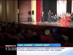 Maestrul Tudor Gheorghe, concert inedit