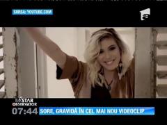 Sore, gravidă în cel mai nou videoclip