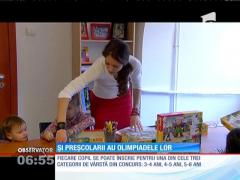 Chiar dacă nu merg încă la şcoală, copiii pot participa la olimpiade