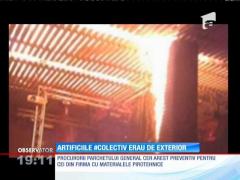 Artificiile care au declanșat incendiul din Colectiv erau de exterior
