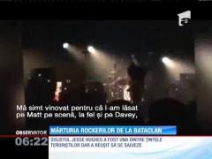 Membrii trupei Eagles of Death Metal, primele declaraţii după atentatele din Paris