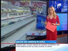 Oamenii care locuiesc singuri au tendinţa să mănânce mai puţin sănătos