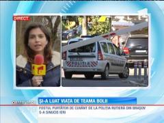 Un fost purtător de cuvânt al poliţiei rutiere, din Braşov, şi-a luat viaţa