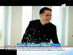 Antena 1 împlineşte mâine 22 de ani de emisie