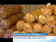 Delicii dulci în postul Crăciunului
