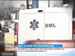 Un tânăr din Bacău a murit în timp ce se ducea la înmormântarea mamei sale