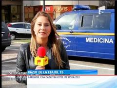 Tragedie în centrul Capitalei: un turist german a căzut de la etajul 15 al hotelului Intercontinental