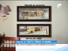 Un tablou de Nicolae Tonitza se vinde pe bucăţi