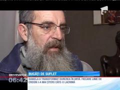 O artistă din Târgu Jiu trece peste o dramă personală cu ajutorul artei