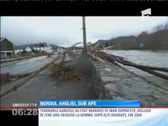 Nordul Angliei este sub ape