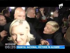 Partidul de extremă dreapta s-a clasat pe primul loc după turul I al alegerilor regionale din Franţa