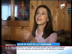 Andreea Răducan, campioana mondială la gimnastică, a trecut pragul unui centru de plasament din Constanţa