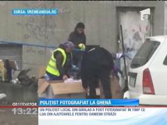 Imagini revoltătoare în Bârlad. Un poliţist local este acuzat că şi-a însuşit ajutoarele săracilor