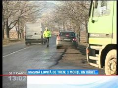 Accident cu patru morți, la Brașov. Traficul rutier și feroviar din zonă, blocat în urma accidentului