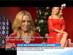 Kylie Minogue are o sosie de ceară la muzeul Madame Tussauds din Londra