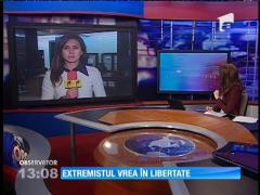 Extremistul maghiar, arestat pentru că ar fi vrut să detoneze o bombă, vrea să fie liber