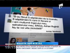 40 de zile de la tragedia din Club Colectiv