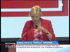 Corina Creţu a intrat în gura colegilor ei din Palamentul European