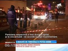 O bucată din faţada unei clădiri istorice s-a prăbuşit peste o tânără