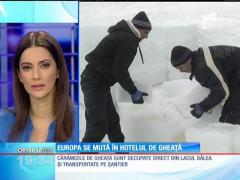 Au început lucrările la Hotelul de Gheață de la Bâlea Lac