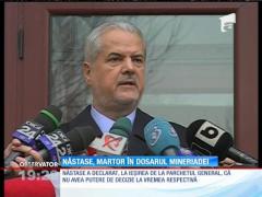 Adrian Năstase, audiat ca martor în dosarul Mineriadei din iunie 1990