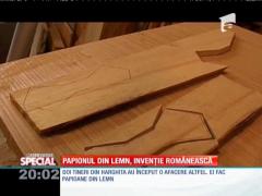 SPECIAL! Papionul din lemn, invenţie românească