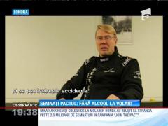 Cei mai iubiţi piloti de Formula 1 au un mesaj important: "Fără alcool la volan!"