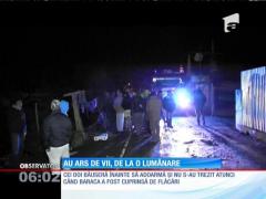 Au ars de vii, de la o lumânare