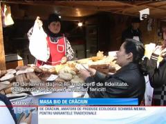 De Crăciun, amatorii de produse ecologice schimbă meniul pentru variantele tradiţionale