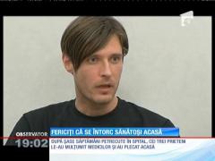 Trei supravieţuitori ai incendiului de la clubul Colectiv au ajuns acasă