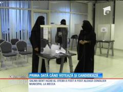 Momente istorice în Arabia Saudită. Peste 10 femei au fost alese în funcţia de consilier municipal