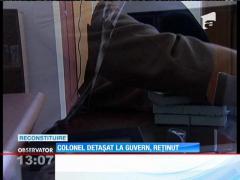 Colonelul Ştefan Enache a fost reţinut pentru luare de mită