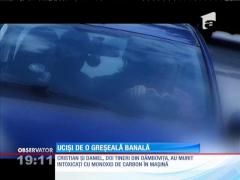 Dâmboviţa: Tinerii uciși de o greșeală banală au fost înmormântați