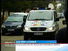 Elev mort la școală. Nimic nu prevestea un asemenea sfârşit
