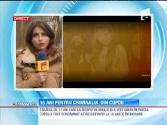 Asasinul din Parcul Copou a fost condamnat definitiv la 15 ani de detenţie