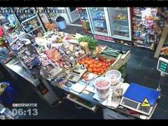 Un hoţ din Zalău a fost dat de gol de camerele de supravegere