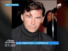 Actorul Clive Robertson stă departe de lumea cinematografiei