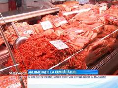 Românii fac cumpărăturile necesare de sărbători