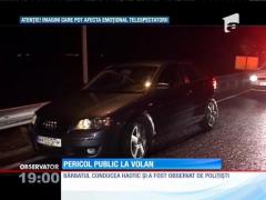 Un bărbat cu probleme psihice a pornit într-o cursă nebună pe o autostradă din România