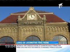 Accident incredibil în Gara Arad