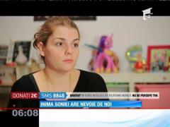 Vreau să ajut! Sonia Maria, o fetiţă frumoasă, cu inima pe partea dreaptă