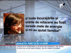 O supravieţuitoare din incendiul din Colectiv publică o scrisoare manifest