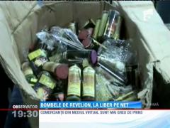 Petardele se vând fără probleme pe Internet