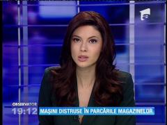 Un bucureştean, surprins în timp ce distruge mai multe autoturisme cu o cheie