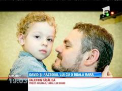 David, fiul preotului-militar plecat în misiune în Afganistan, are nevoie de ajutor